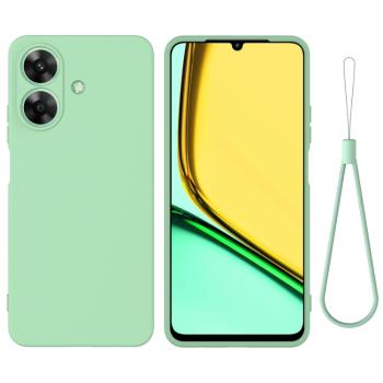 RUBBER Ochranný kryt pre Realme Note 60 zelený