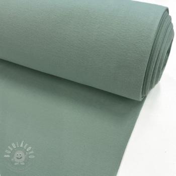 Körkötött sima passzé PREMIUM old green