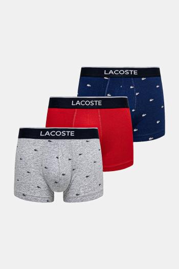 Boxerky Lacoste 3-pak pánske, tmavomodrá farba, 5H1299