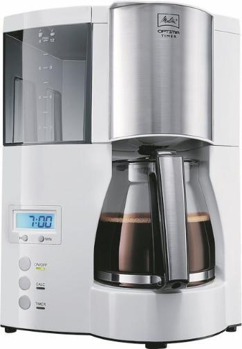 Filteres kávéfőző Melitta Optima Timer fehér