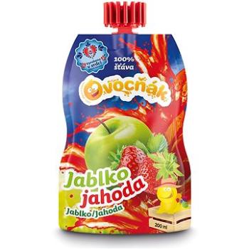 Ovocňák mušt jablko-jahoda 200 ml (8592809000401)