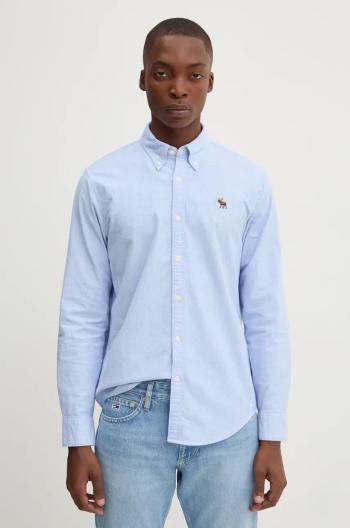 Košeľa Abercrombie & Fitch pánska, regular, s golierom button-down, KI125-4285