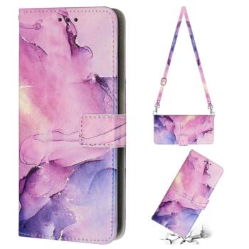 ART MARBLE Peňaženkový kryt s remienkom Infinix Hot 11S PURPLE