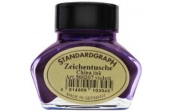 Standardgraph 560207 kaligrafická tuš fialová 30 ml