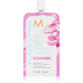 Moroccanoil Color Depositing jemná vyživujúca maska bez permanentných farebných pigmentov Hibiscus 30 ml