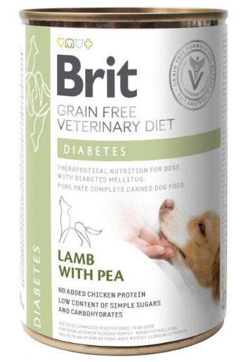 Brit Veterinary Diets GF dog Diabetes 400g konzerva