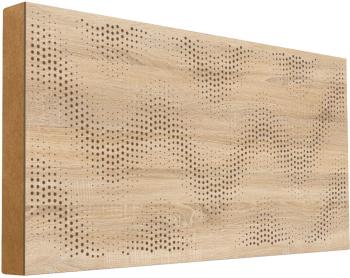 Mega Acoustic FiberPRO120 Sinus Sonoma Oak/Light Brown Absorpční dřevěný panel