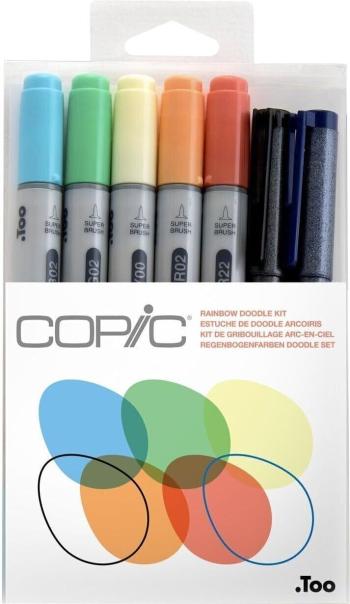 Copic Ciao Fixky Rainbow Doodle Kit 7 ks