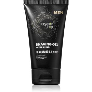 Organic Shop Men Blackwood & Mint gél na holenie s osviežujúcim účinkom 150 ml