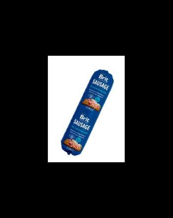 BRIT Sausage Chicken &amp; Lamb 800 g baton hrana caini