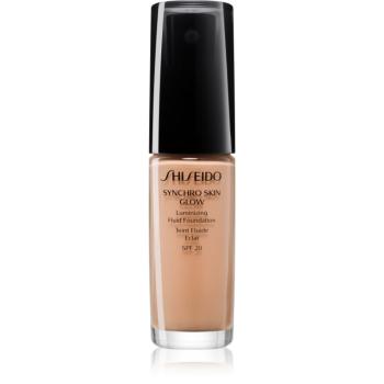 Shiseido Synchro Skin Glow Luminizing Fluid Foundation rozjasňujúci make-up SPF 20 odtieň Rose 4 30 ml