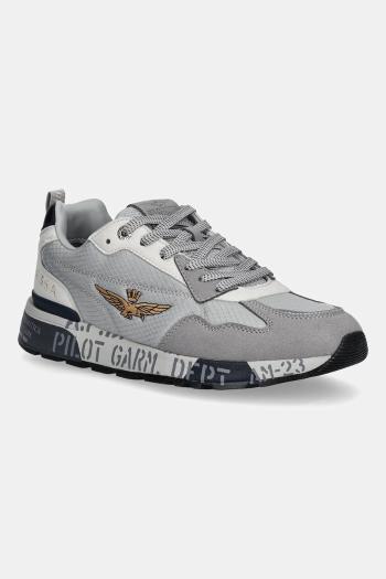 Tenisky Aeronautica Militare SNEAKERS šedá farba, 252SC0276UCT04249