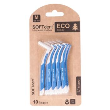 SOFTDENT ECO Medzizubné kefky zahnuté 0,6 mm 10 ks