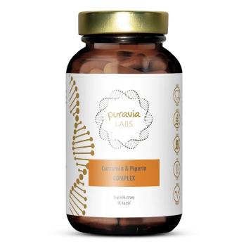 PURAVIA LABS Kurkumín a piperín komplex 90 kapsúl
