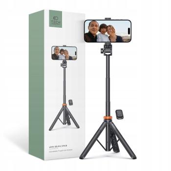 TECH-PROTECT L03s Bluetooth selfie tyč / tripod čierna