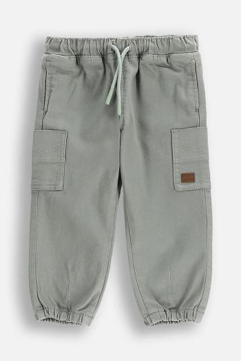 Nohavice Coccodrillo zelená farba, SAGE TIME BOY NEWBORN