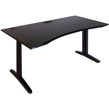 SYBERDESK ELITE XXL, 170 × 76 × 76 – 75 cm, LED, Cabel Organisation System, Ambilight, čierny (N6-TRQ8-OH8L)