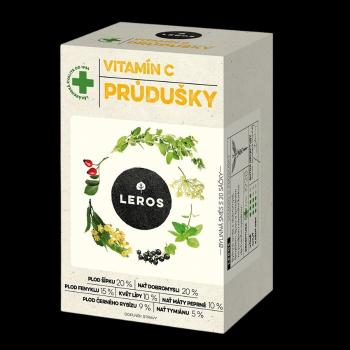 LEROS Vitamín C priedušky 20 x 1.5 g