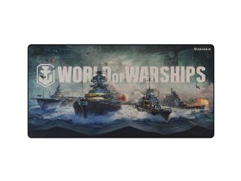 Herná podložka pod myš Genesis CARBON 500 WORLD of WARSHIPS ARMADA, MAXI 90x45cm