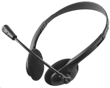 TRUST slúchadlá s mikrofónom Primo Chat Headset, pre PC/laptop