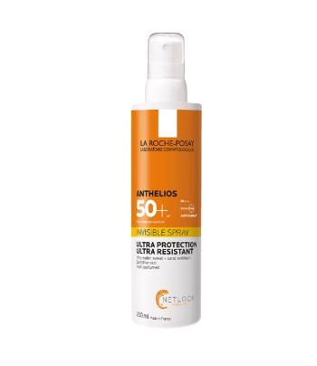 LA ROCHE-POSAY Anthelios Ultraľahký sprej SPF50+ na tvár a telo 200ml