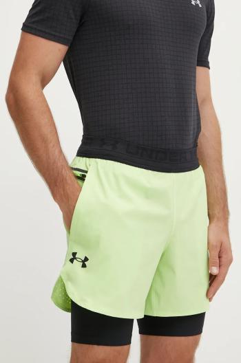 Tréningové šortky Under Armour Vanish Elite zelená farba, 1378604