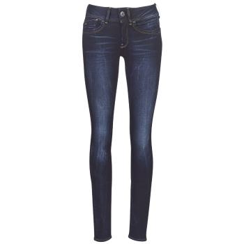 G-Star Raw  LYNN MID SKINNY WMN  Džínsy Skinny Modrá