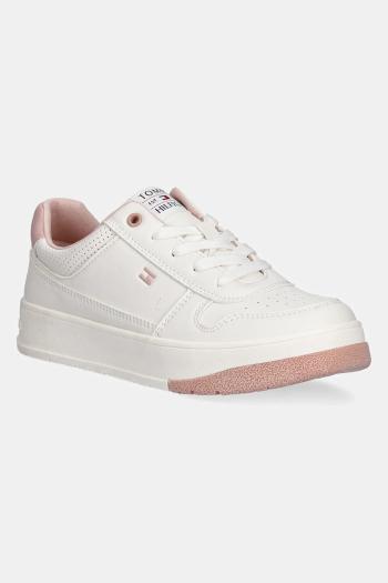 Detské tenisky Tommy Hilfiger biela farba, T3A9-33740