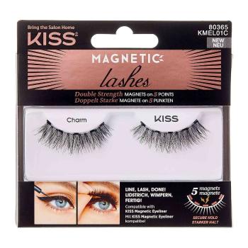 KISS Magnetické riasy 01 Charm (Magnetic Lashes Double Strength)
