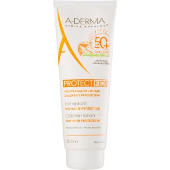 A-Derma Protect Kids naptej gyerekeknek SPF 50+ 250 ml