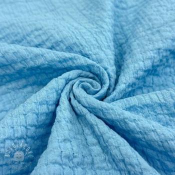 Bavlnená látka STRETCH Baby blue