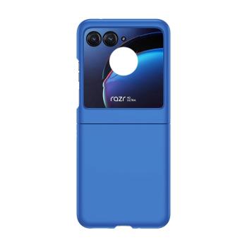 PLASTIC Ochranný plastový kryt pre Motorola Razr 50 tmavomodrý