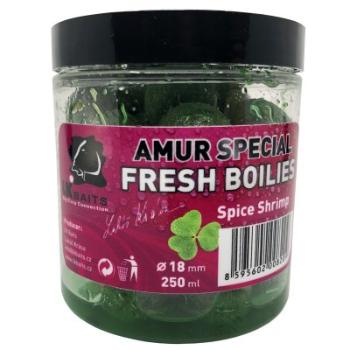 Lk baits boilie fresh euro economic amur special spice shrimp 18 mm 250 ml