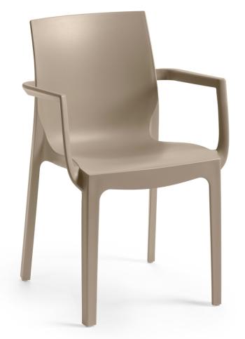 Jedálenská stolička EMMA ARMCHAIR Rojaplast