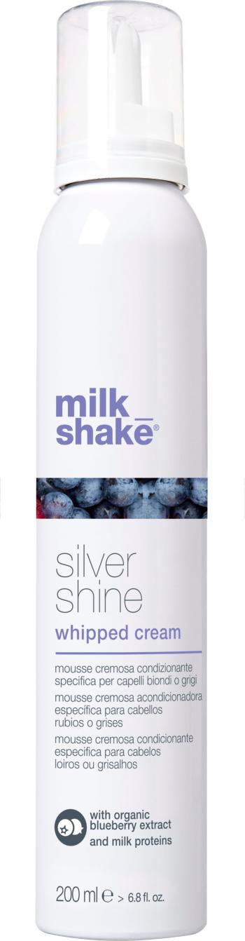 Milk Shake Vyživujúca pena na vlasy Silver Shine (Whipped Cream) 200 ml