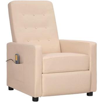 Shumee polohovacie krémové textil, 338999