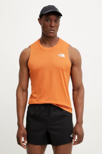 Športové tričko The North Face Lightbright oranžová farba, jednofarebný, NF0A825P6IG1