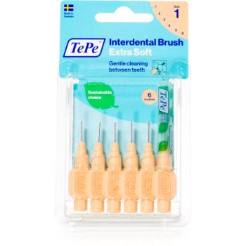 TePe Interdental Brush Extra Soft mezizubní kartáčky Orange 0,45 mm 6 ks