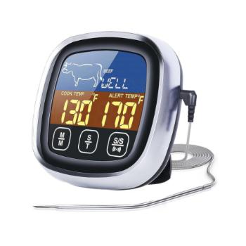 Livefy Meat thermometer kuchynský teplomer, čierny