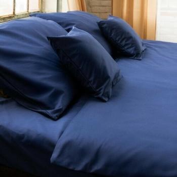 Lenjerie de pat antialergică nanoSPACE® Nanocotton® albastru, 140 x 220 cm, 70 x 90 cm, albastru, 140 x 220 cm, 70 x 90 cm