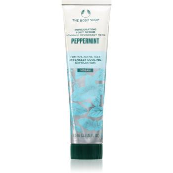 The Body Shop Peppermint Foot Scrub peeling s mätou priepornou 100 ml