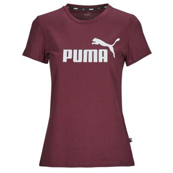 Puma  ESS LOGO TEE (S)  Tričká s krátkym rukávom Fialová