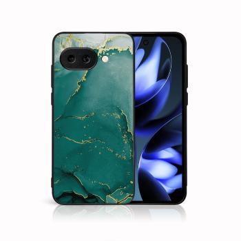 MY ART Ochranný kryt pre Google Pixel 9a GREEN MARBLE (145)