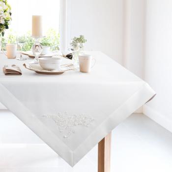 ArtFir Obrus BARI | biela 85 x 85 cm