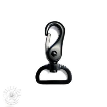 Fém karabiner 25 mm black