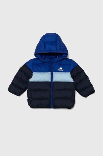 Detská bunda adidas I SDKT tmavomodrá farba, IV9507