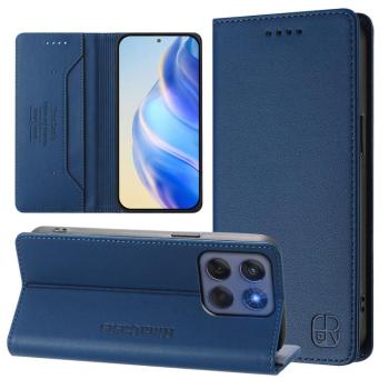 RINA Zaklápacie puzdro pre Motorola Edge 60 / Edge 60 Fusion tmavomodré