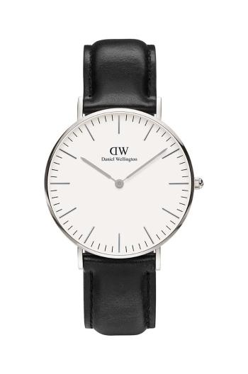 Hodinky Daniel Wellington Classic 36 Sheffield čierna farba