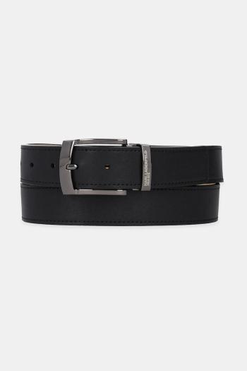 Opasok Karl Lagerfeld Jeans čierna farba, A1M33134