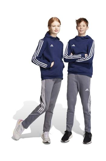 Detské tepláky adidas Performance TIRO23L SW PNTY šedá farba, vzorované